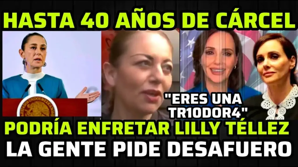 Controversia en México: La Llamada a Desafuero de Lilly Téllez