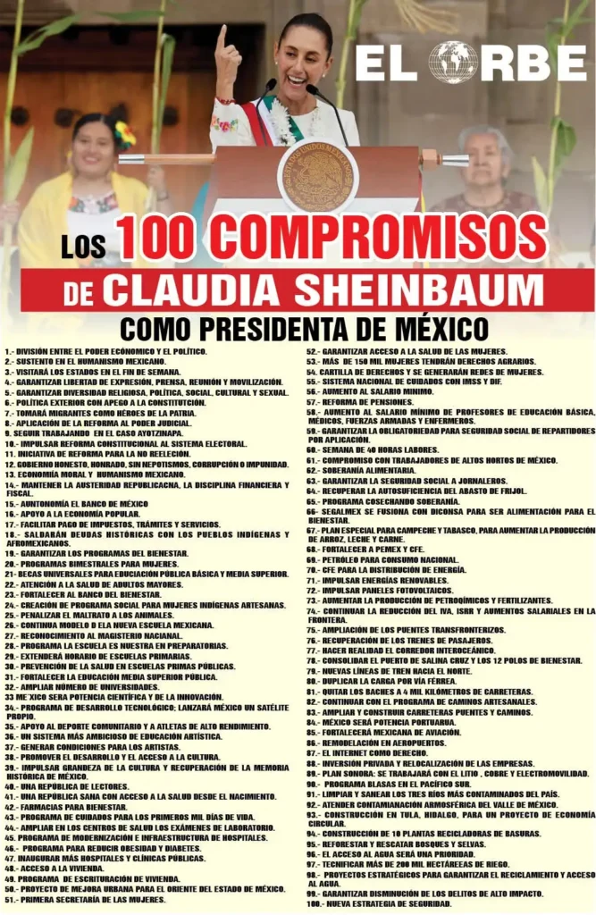 Compromisos de Sheinbaum en el Estado de México: Soberanía y Bienestar