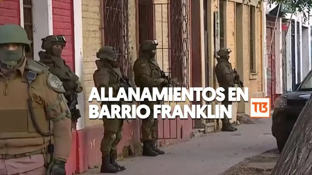 Operativos policiales en Barrio Franklin: un vistazo a la lucha contra el crimen