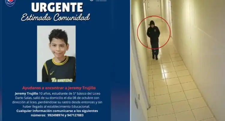 Desaparición de un Niño en Santiago: La Búsqueda de Jeremy Trujillo