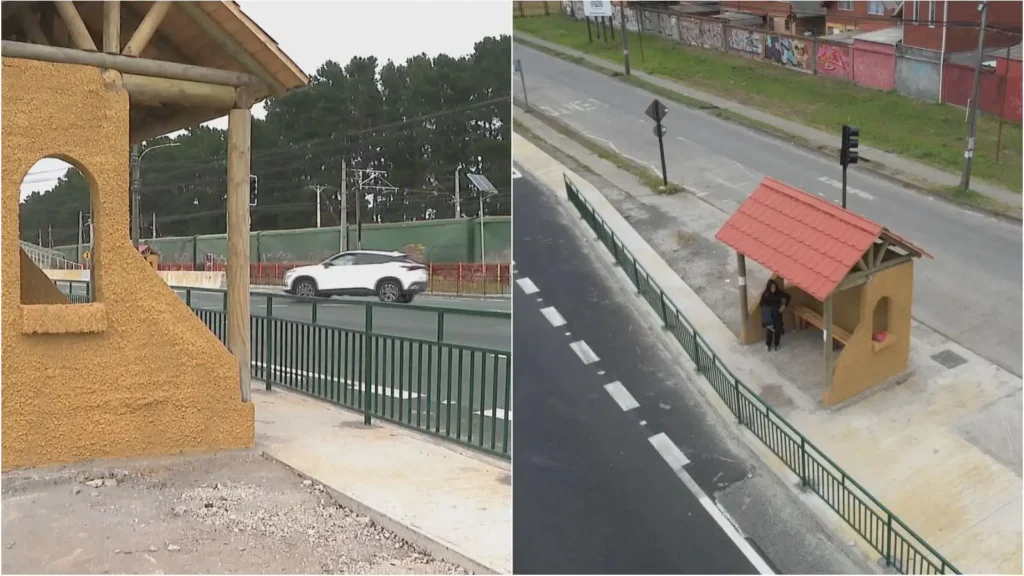 Inusual Situación en San Pedro de la Paz: Paradero de Transporte Público Bloqueado por Rejas