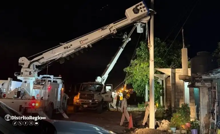 Restablecimiento Total del Servicio Eléctrico en Estados Afectados por Lluvias