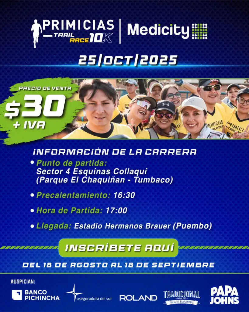 Todo lo que necesitas saber sobre la PRIMICIAS Trail Race 10K 2025
