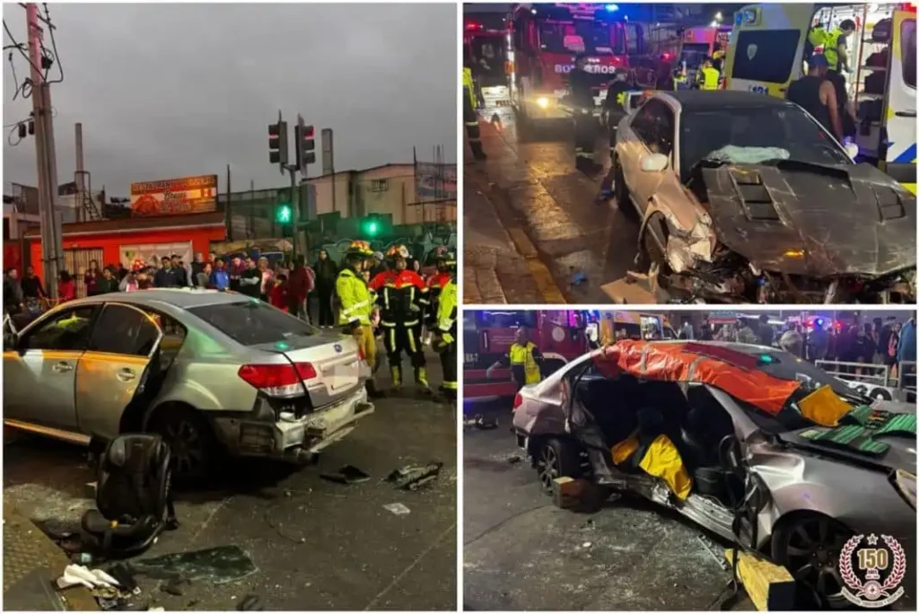 Accidente de Tráfico en el Corazón de Antofagasta: Un Vehículo Huyó del Lugar