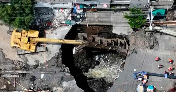 Reparación del Socavón en Iztapalapa: Un Proceso Complejo y Eficiente