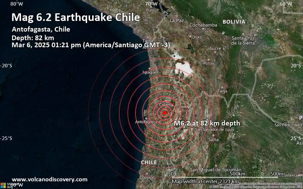 Temblor en Antofagasta: Detalles del Sismo y su Impacto