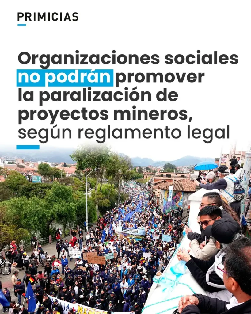 Restricciones a Organizaciones Sociales en Proyectos Mineros: Un Nuevo Reglamento