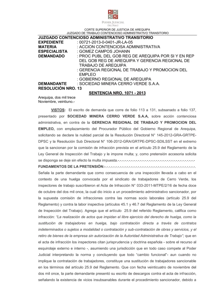 La Suprema Corte y el Caso de Primero Empresa Minera: Un Análisis de la Sentencia Fiscal