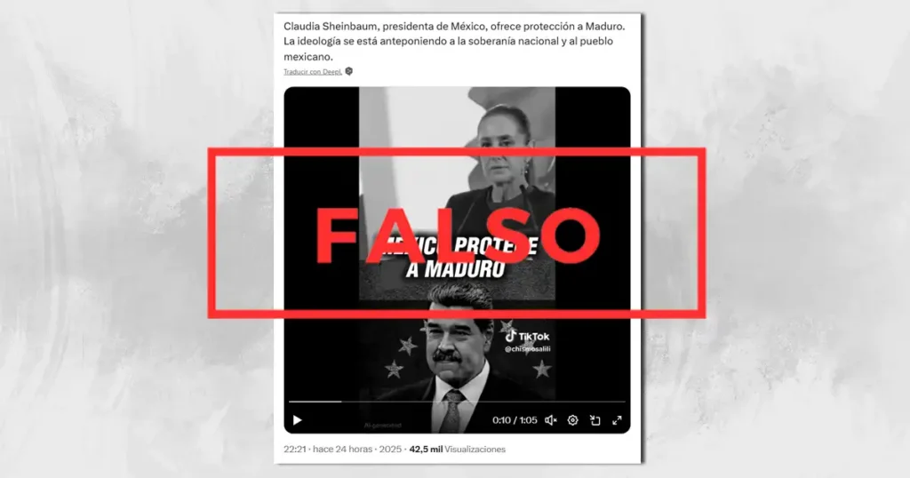 Desmintiendo Rumores: Sheinbaum Aclara la Inexistencia de Financiamiento Político por Parte de Maduro