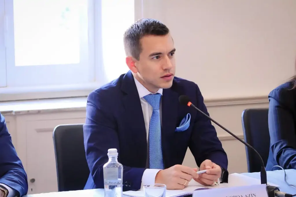 Noboa Asegura que Grupos Políticos Intentaron Desestabilizar Ecuador