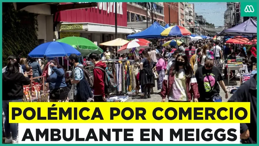 El Resurgimiento del Comercio Ambulante en Santiago: Un Fenómeno en Aumento