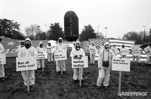 Protestas de Sobrevivientes de Hiroshima ante la Reanudación de Pruebas Nucleares en EE.UU.
