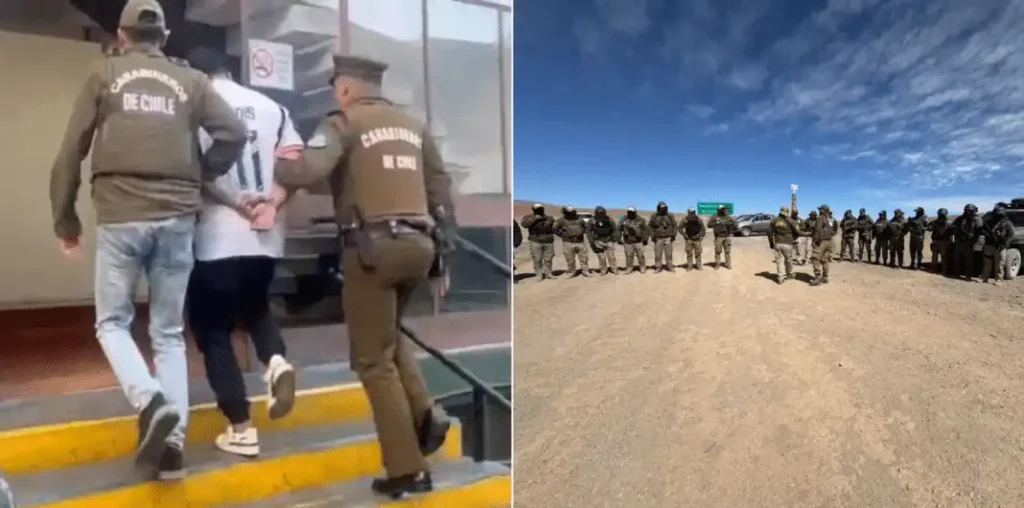 Operativo de Carabineros en Antofagasta: Recuperación de Vehículo Robado y Detenciones