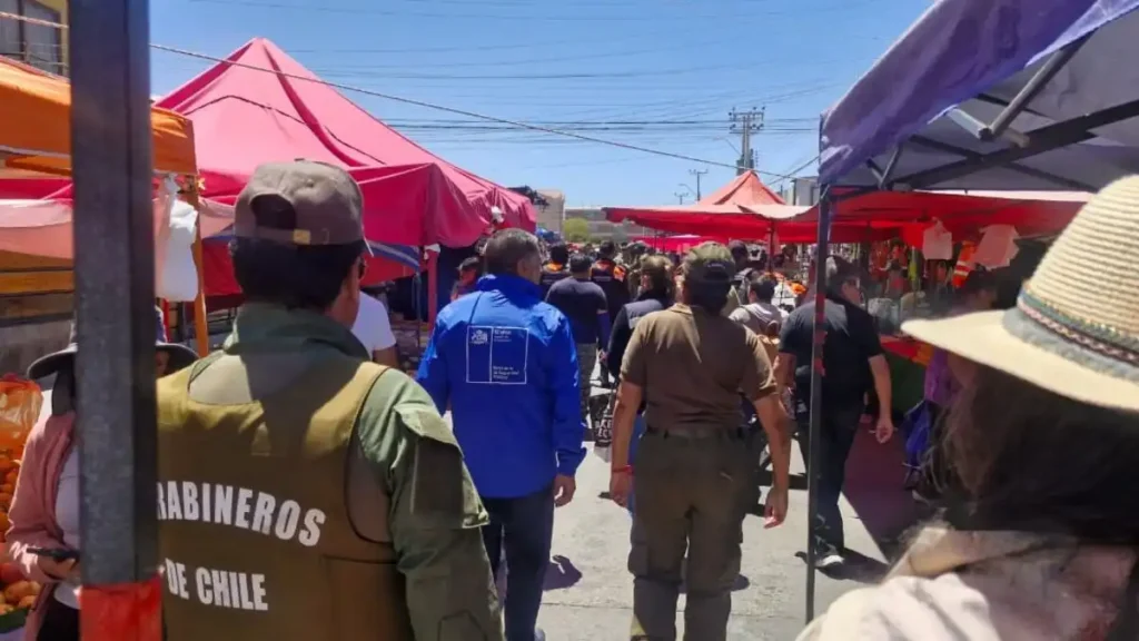 Operativo en Calama: Combatiendo el Comercio Ilegal en Ferias