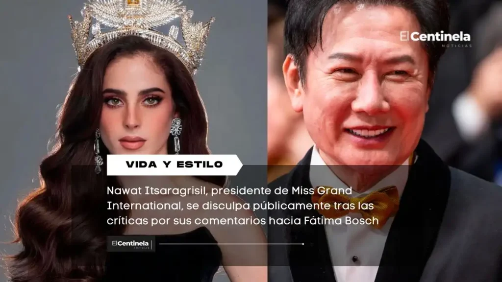 Controversia en Miss Universo: Nawat Itsaragrisil y el apoyo a Fátima Bosch