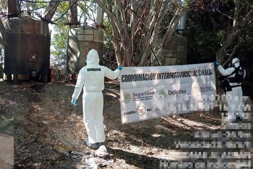 Operativos en Sinaloa: Detenciones y Desmantelamiento de Laboratorios de Drogas