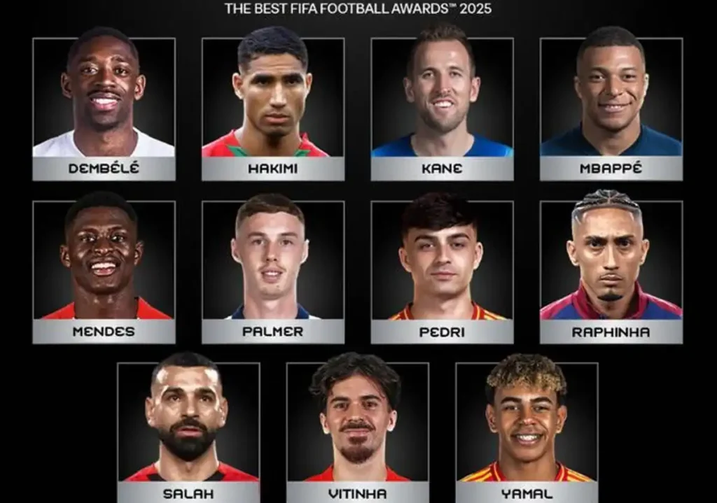 Los Candidatos al Premio The Best 2025: Un Análisis de los Nominados