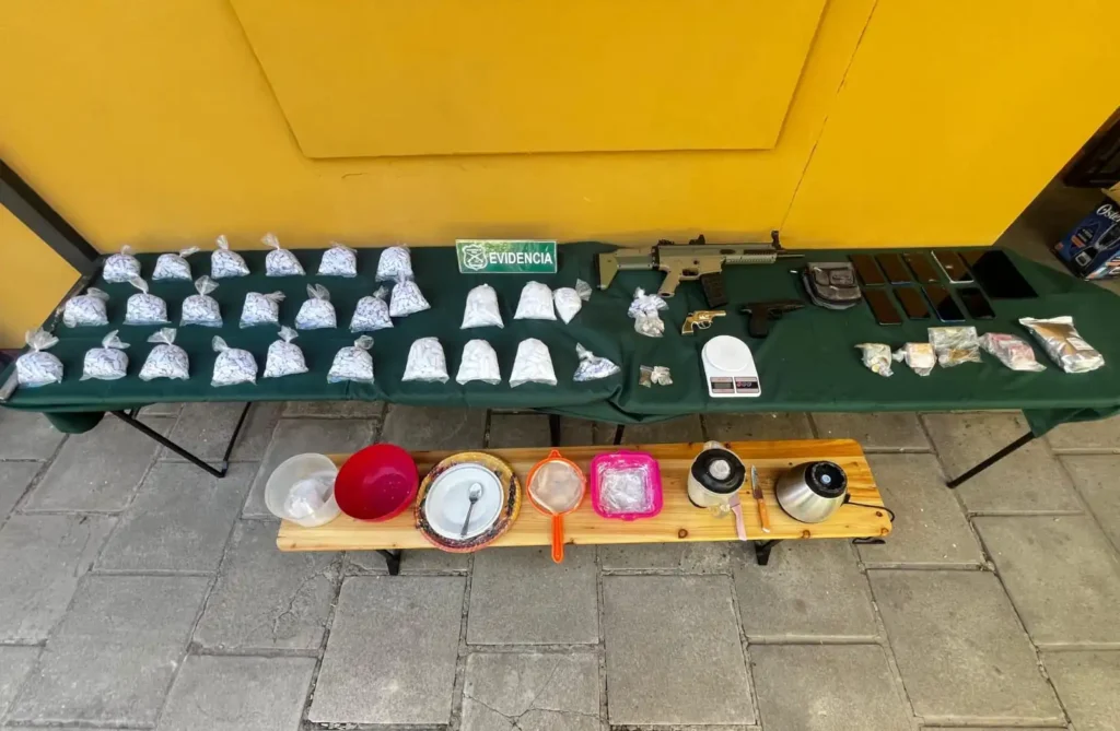 Operativo Antidrogas Revela Hallazgos Impactantes en San Vicente de Tagua Tagua