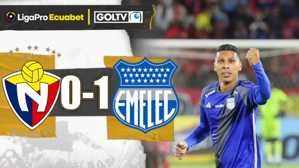 El Nacional Logra una Victoria Espectacular sobre Emelec en LigaPro