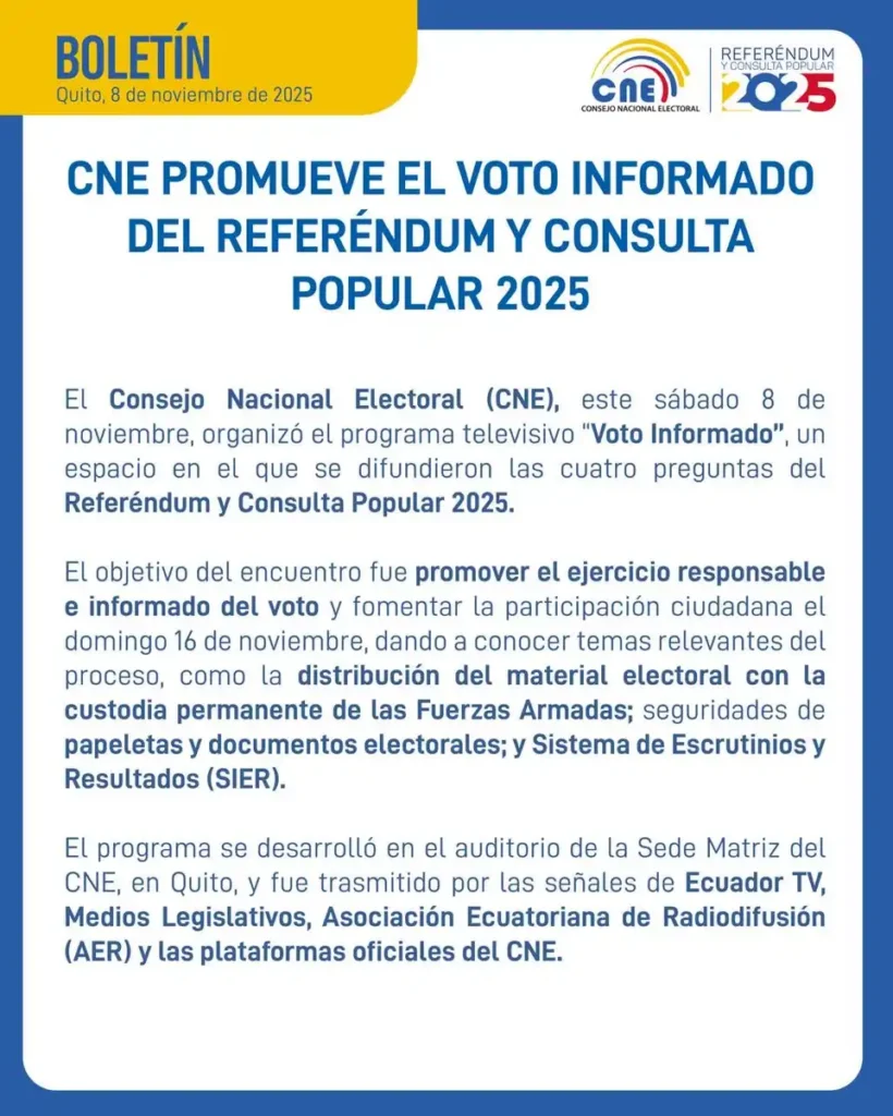 Guayas Lidera la Participación en el Voto Anticipado del Referéndum 2025