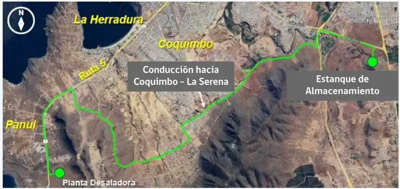 Sacyr se Adjudica la Licitación para la Planta Desaladora en Coquimbo