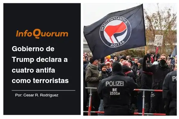 Estados Unidos Declara Grupos Antifa como Organizaciones Terroristas