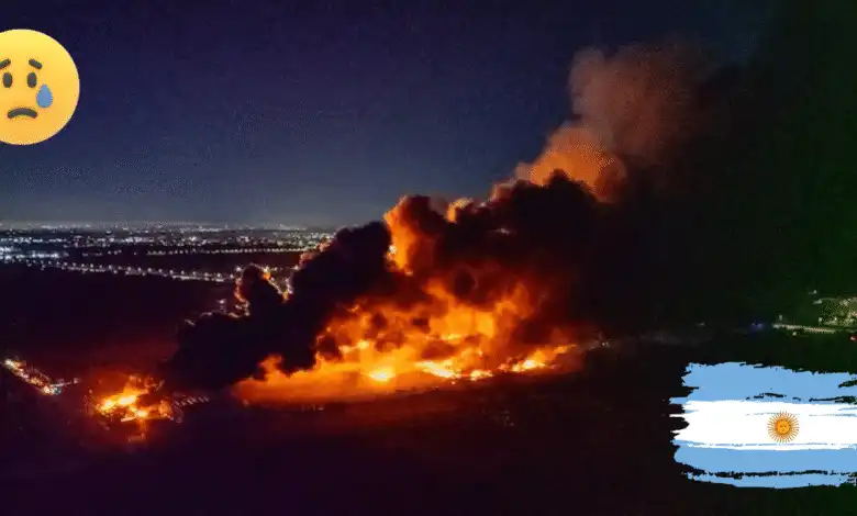 Explosión en Ezeiza: Un Incendio Devastador en el Sector Industrial