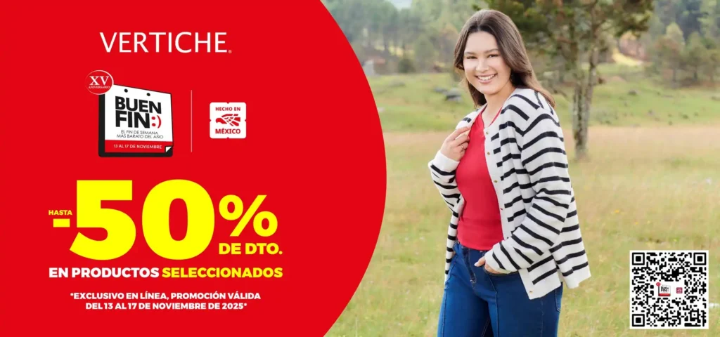 Vertiche Desata la Moda con Descuentos Especiales en el Buen Fin 2025