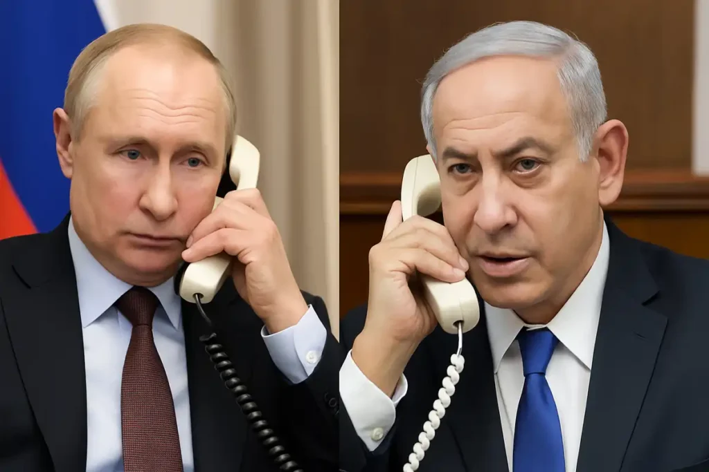 Diálogo entre Putin y Netanyahu en medio de tensiones regionales