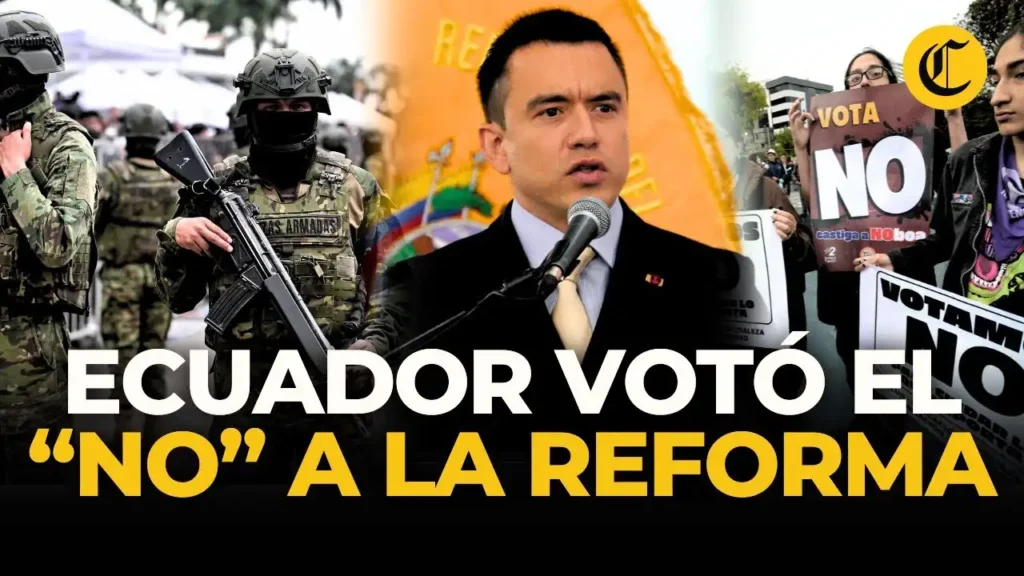 Ecuador Rechaza Referéndum de Noboa: Un Análisis de la Votación y sus Implicaciones