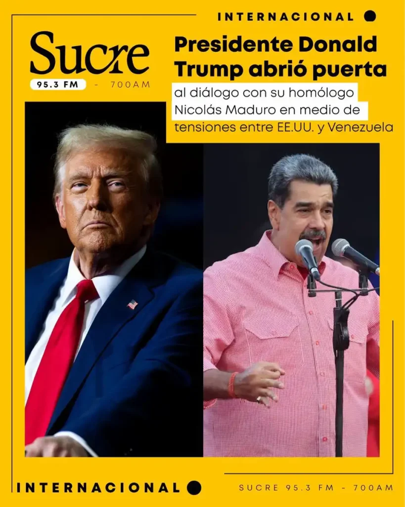 Trump y Maduro: Un Diálogo en Medio de la Tensión Internacional