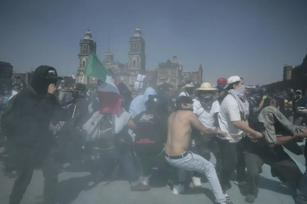 Impacto Económico de la Marcha de la Generación Z en el Centro Histórico de la Ciudad de México