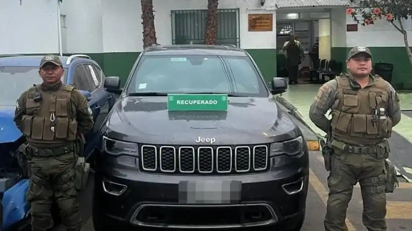 Detención de Conductor en Antofagasta: Un Caso de Robo y Distracción al Volante