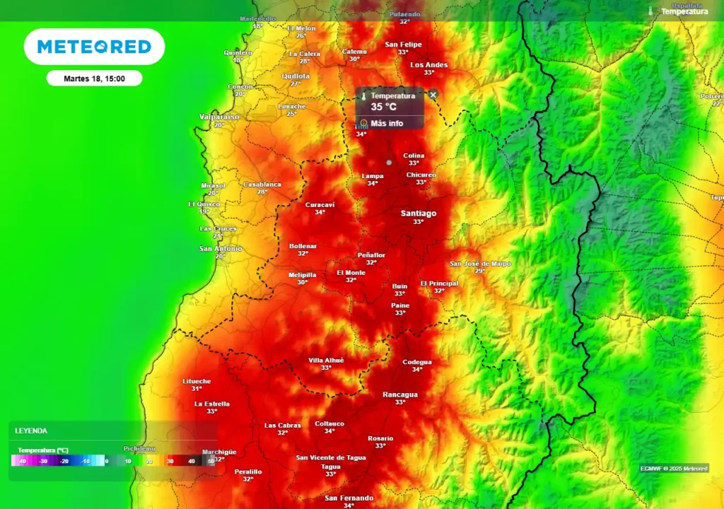 Alerta de Calor: Santiago y Otras Regiones de Chile en la Mira