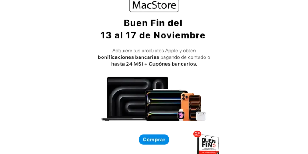 MacStore Revoluciona el Buen Fin 2025 con Ofertas Inigualables y Estrategias Financieras
