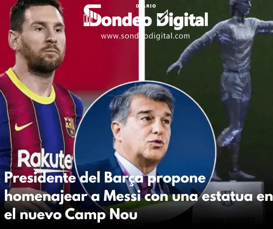 El FC Barcelona Rinde Homenaje a Messi con una Estatua en el Camp Nou