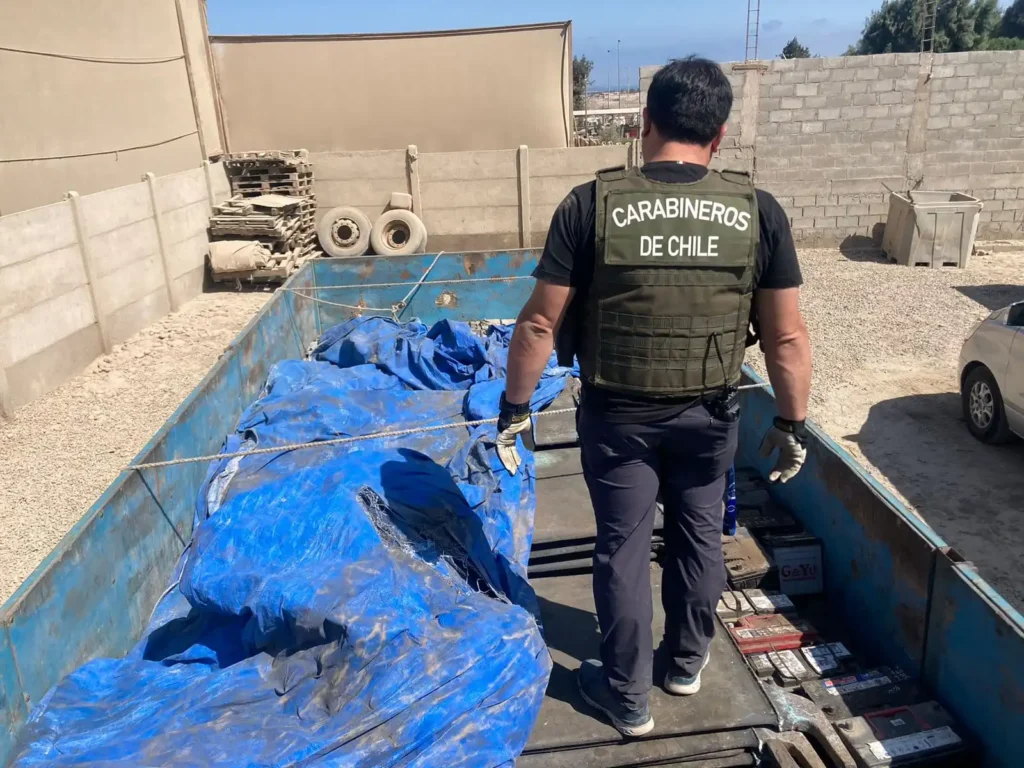 Recuperación de Cobre Robado en Antofagasta: Un Operativo Exitoso de Carabineros