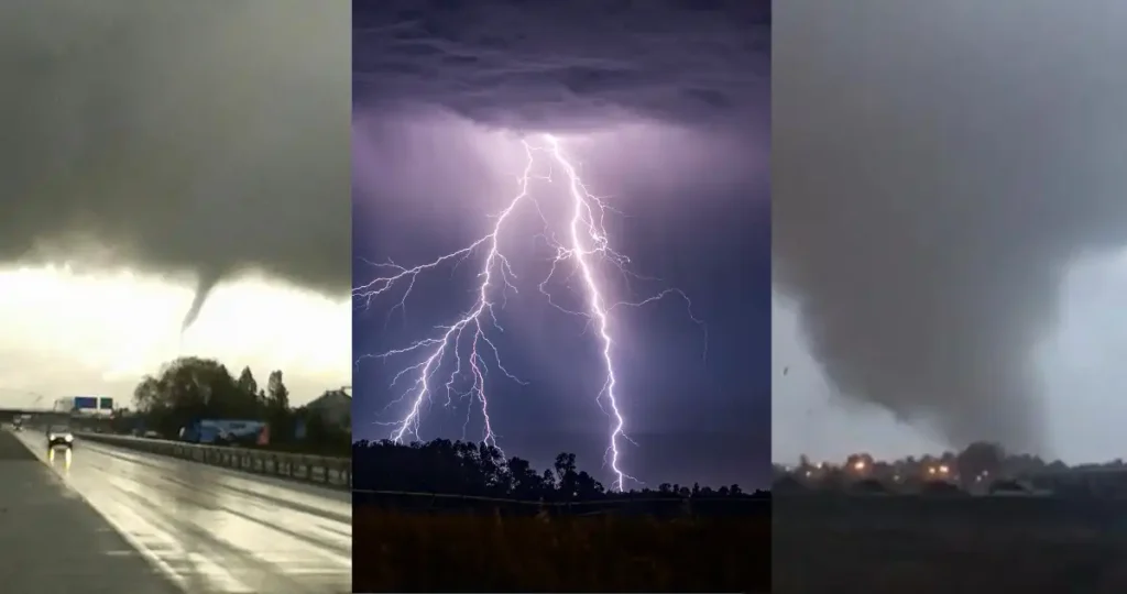 Alerta Meteorológica: Tormentas Eléctricas y Nubes Convectivas en el Sur de Chile