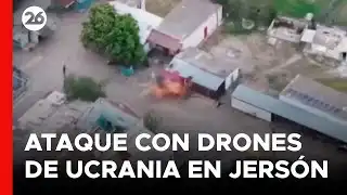 Tragedia en Jersón: Ataque con Drones Deja Decenas de Víctimas Civiles