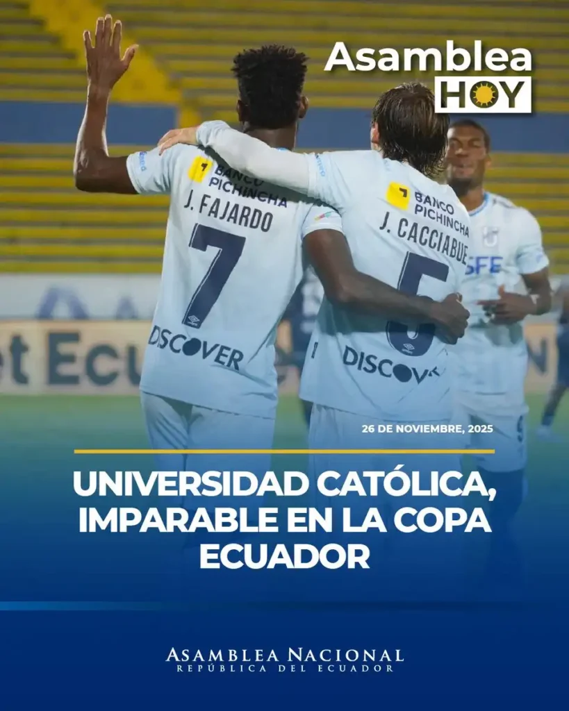 Universidad Católica: A un Paso de la Gloria en la Copa Ecuador