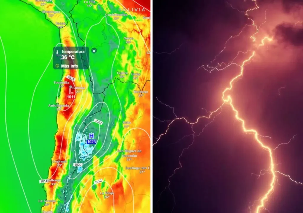 Alertas Meteorológicas: Tormentas Eléctricas en el Norte de Chile