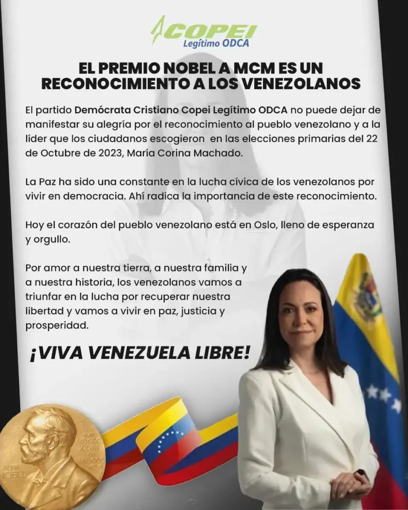 El Impacto del Premio Nobel en la Lucha por la Democracia en Venezuela