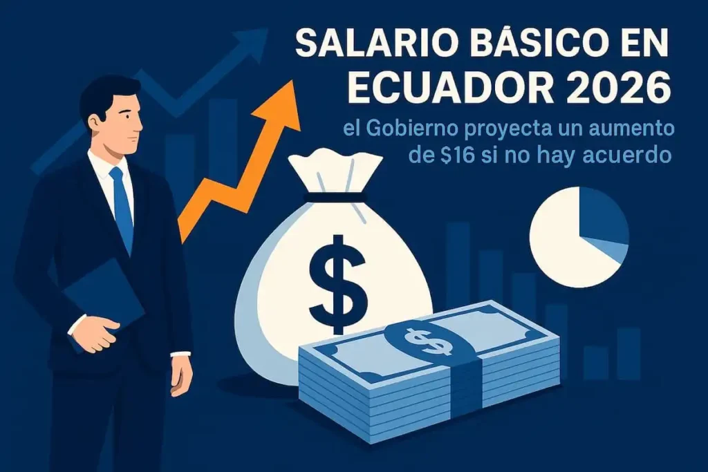 Controversia en el Aumento del Salario Básico en Ecuador para 2026