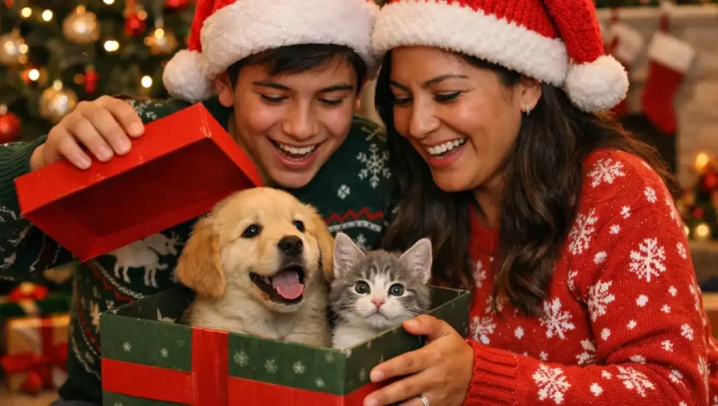 Regalar Mascotas en Navidad: Un Compromiso que Va Más Allá de la Temporada