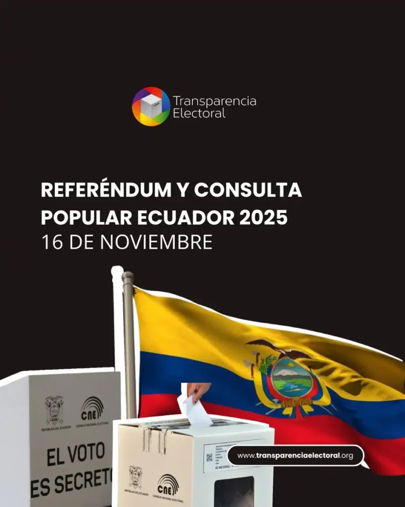 Desafíos en la Transparencia Electoral en Ecuador: Un Análisis de la Consulta Popular