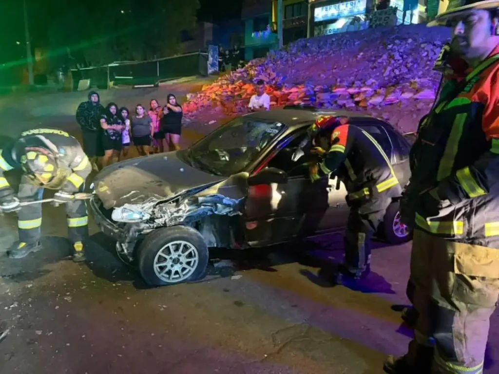 Accidente en Antofagasta: Un Herido en Colisión de Vehículos