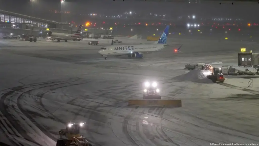 Impacto de las Tormentas Invernales en el Tráfico Aéreo de EE.UU.