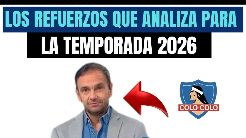 Colo Colo da la bienvenida a su nuevo refuerzo para la temporada 2026