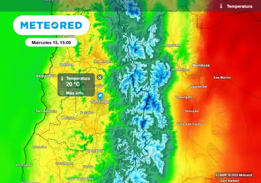 Precipitaciones en Santiago: Un Respiro del Calor Veraniego