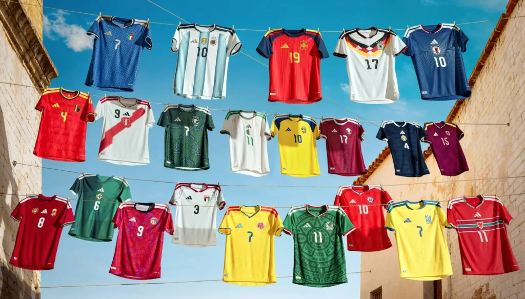 Los Nuevos Jerseys de las Selecciones para el Mundial 2026: Un Vistazo a los Diseños Revelados